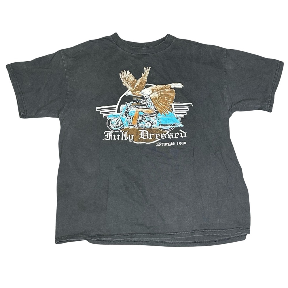 Fully Dressed Sturgis 1998 Graphic Short Sleeve Tee - Black